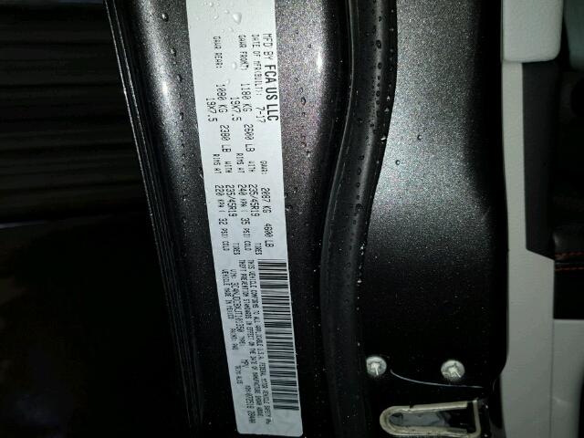 3C4NJDCBXJT101350 - 2018 JEEP COMPASS LI GRAY photo 10