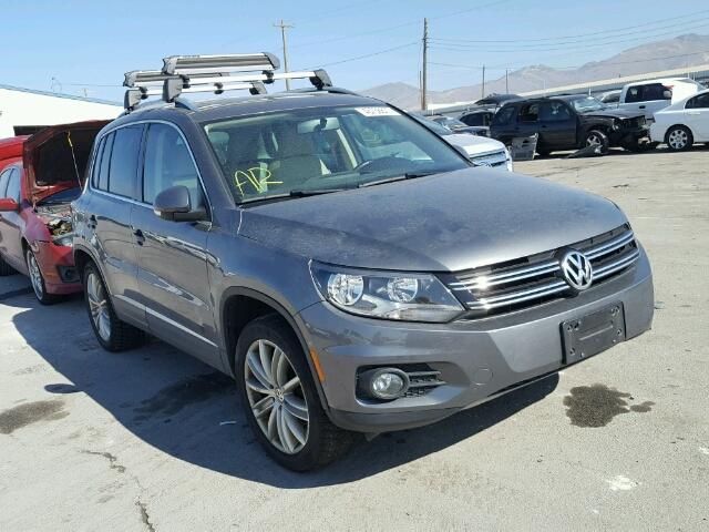 WVGBV7AX2CW000772 - 2012 VOLKSWAGEN TIGUAN CHARCOAL photo 1