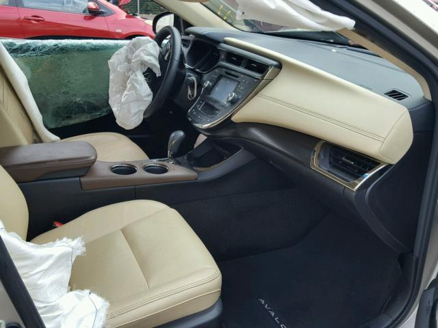 4T1BK1EB8GU211755 - 2016 TOYOTA AVALON XLE BEIGE photo 5