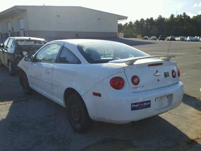 1G1AT18H897165321 - 2009 CHEVROLET COBALT WHITE photo 3