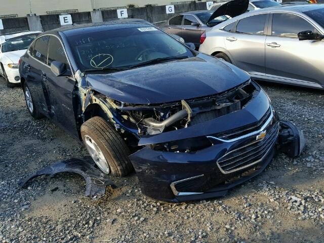 1G1ZB5ST9HF189528 - 2017 CHEVROLET MALIBU LS Mavi fotoğraf 1