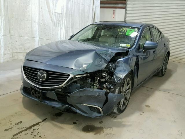 JM1GJ1W58G1466350 - 2016 MAZDA 6 GRAND TO BLUE photo 2