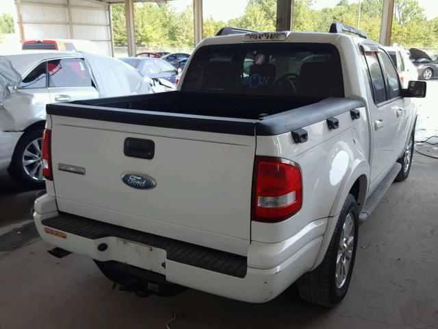 1FMEU33K27UA02954 - 2007 FORD EXPLORER S WHITE photo 4