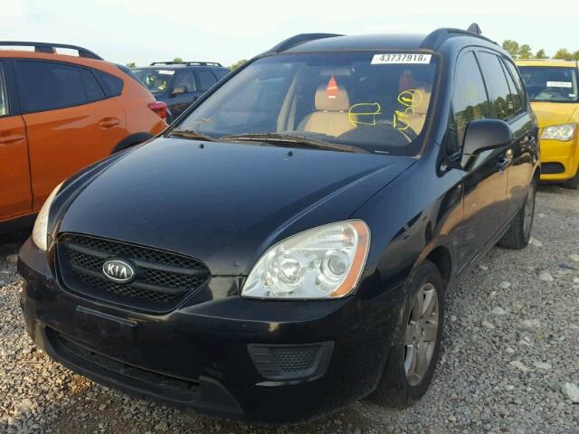 KNAFG526487146678 - 2008 KIA RONDO LX BLACK photo 2