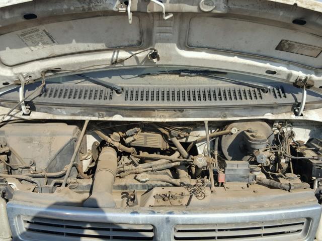 2B7HB21Y5SK506356 - 1995 DODGE RAM VAN WHITE photo 7