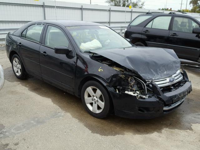 3FAFP07146R120354 - 2006 FORD FUSION BLACK photo 1