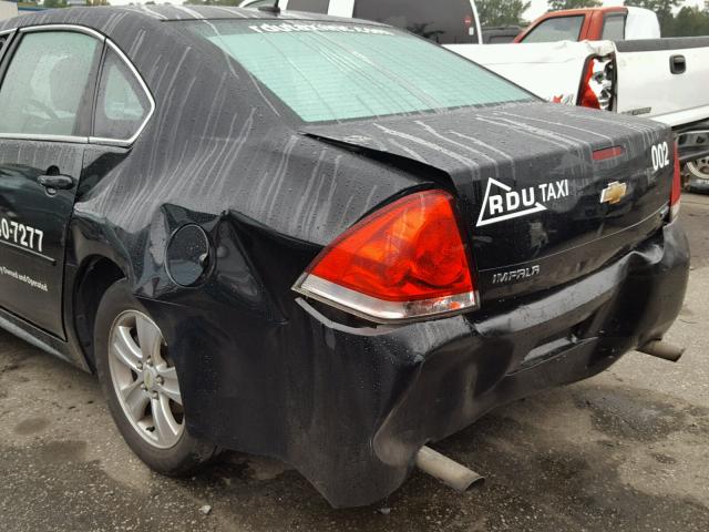 2G1WA5E38E1165760 - 2014 CHEVROLET IMPALA LIM BLACK photo 9