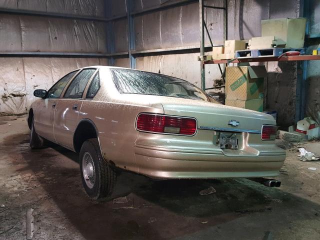 1G1BL52W7SR129682 - 1995 CHEVROLET CAPRICE CL 金色 照片 3