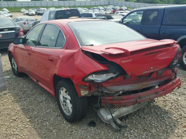 1G2NF52E63C235892 - 2003 PONTIAC GRAND AM S Qırmızı foto 3