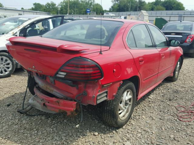 1G2NF52E63C235892 - 2003 PONTIAC GRAND AM S Qırmızı foto 4