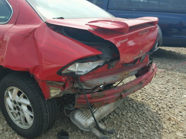 1G2NF52E63C235892 - 2003 PONTIAC GRAND AM S Qırmızı foto 9