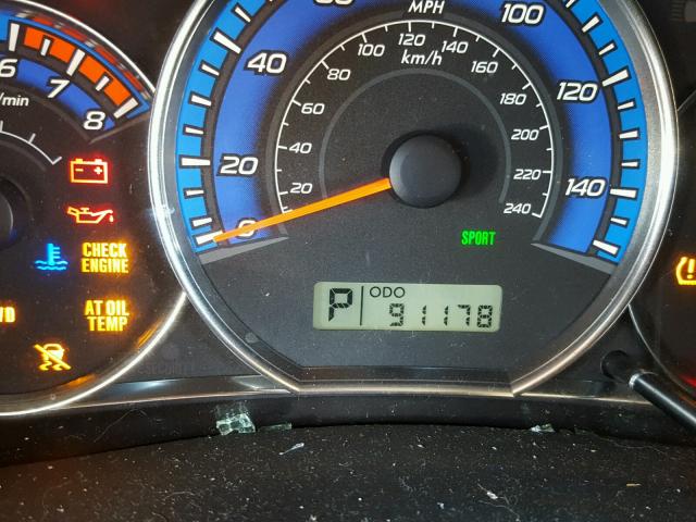 JF2SH61669H797393 - 2009 SUBARU FORESTER 2 SILVER photo 8