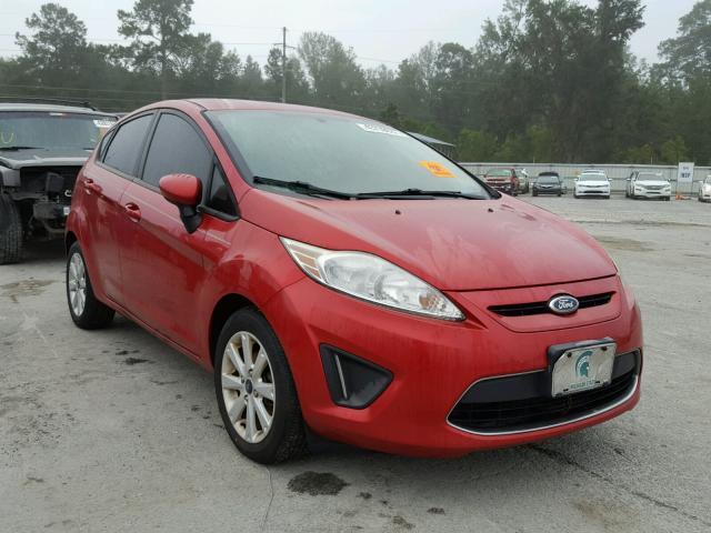 3FADP4EJ7BM159500 - 2011 FORD FIESTA RED photo 1