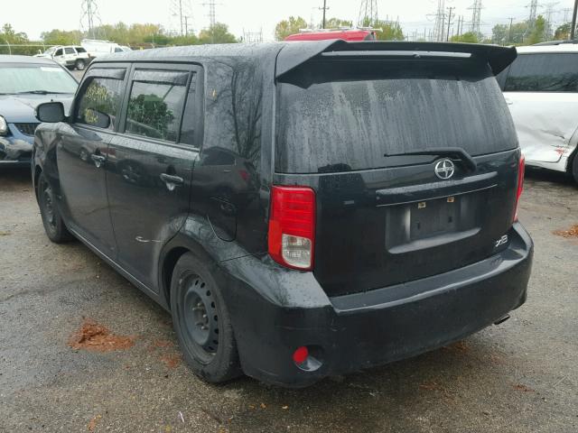 JTLZE4FE0CJ003504 - 2012 TOYOTA SCION XB შავი ფოტო 3