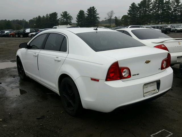 1G1ZG57B49F223314 - 2009 CHEVROLET MALIBU LS WHITE photo 3