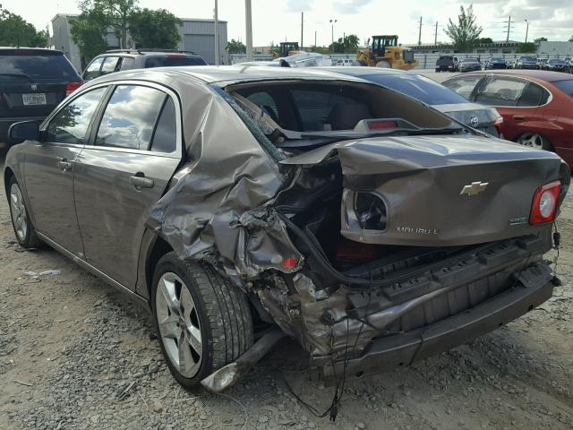 1G1ZC5E02AF234443 - 2010 CHEVROLET MALIBU 1LT TAN photo 3