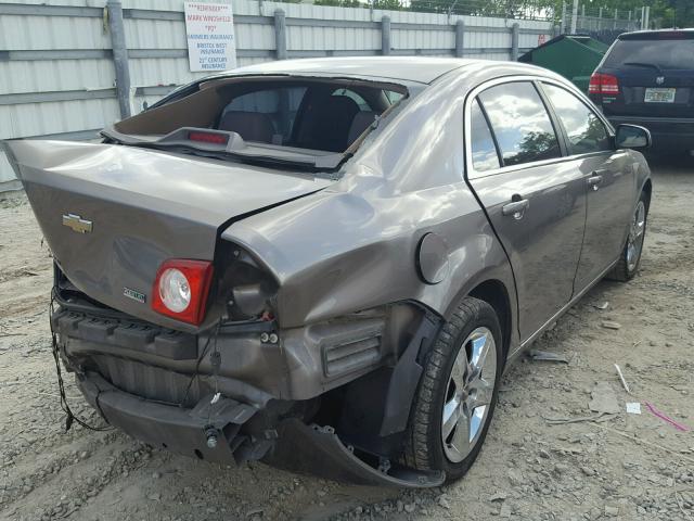 1G1ZC5E02AF234443 - 2010 CHEVROLET MALIBU 1LT TAN photo 4