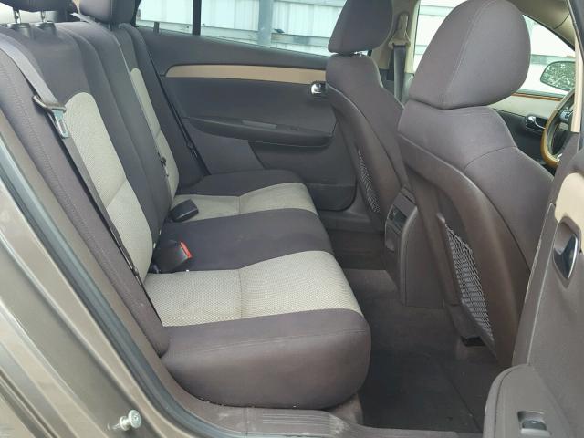 1G1ZC5E02AF234443 - 2010 CHEVROLET MALIBU 1LT TAN photo 6