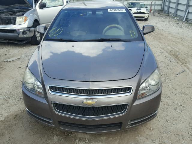 1G1ZC5E02AF234443 - 2010 CHEVROLET MALIBU 1LT TAN photo 9