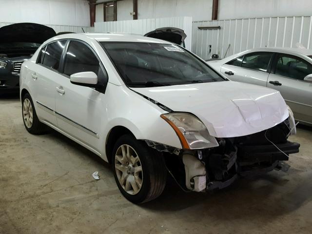 3N1AB6AP8AL683330 - 2010 NISSAN SENTRA 2.0 WHITE photo 1