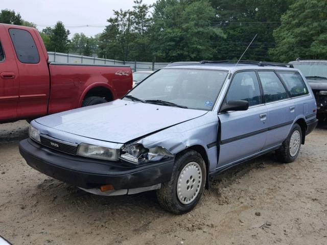 JT2SV21W6K0284187 - 1989 TOYOTA CAMRY DLX BLUE photo 2