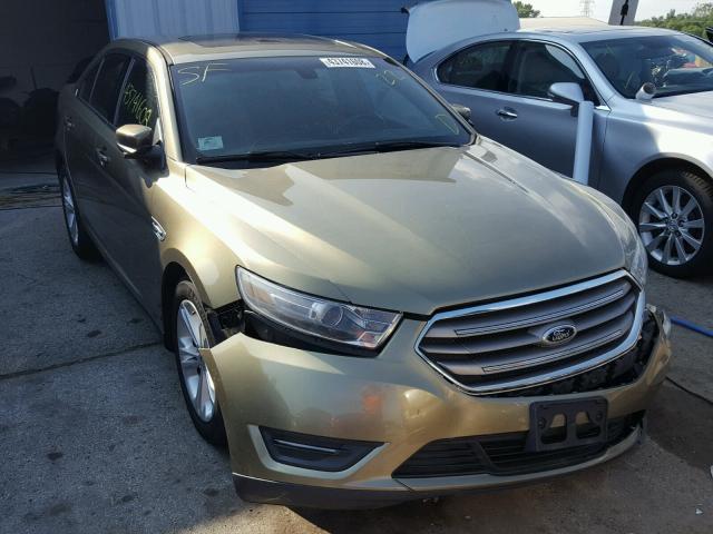 1FAHP2E88DG183563 - 2013 FORD TAURUS SEL GREEN photo 1