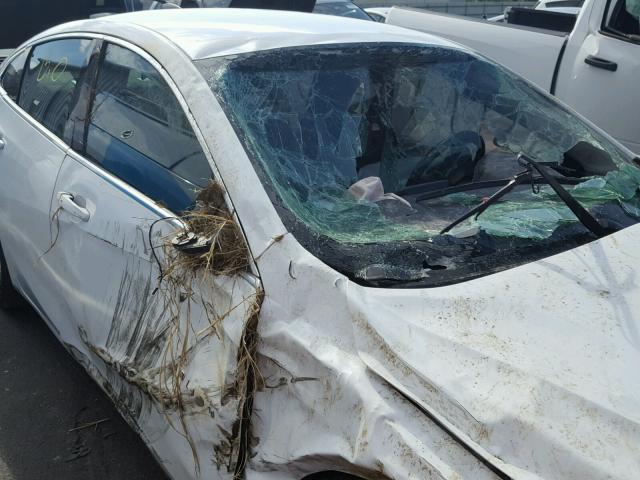 1G1ZB5ST9HF271355 - 2017 CHEVROLET MALIBU LS თეთრი ფოტო 10