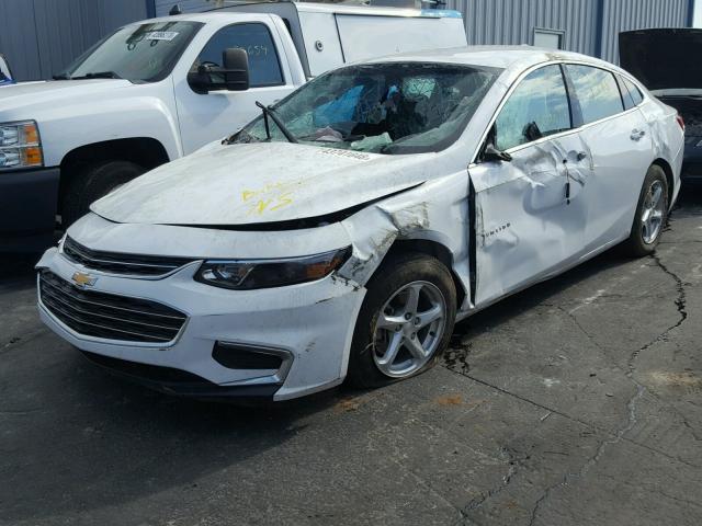 1G1ZB5ST9HF271355 - 2017 CHEVROLET MALIBU LS თეთრი ფოტო 2