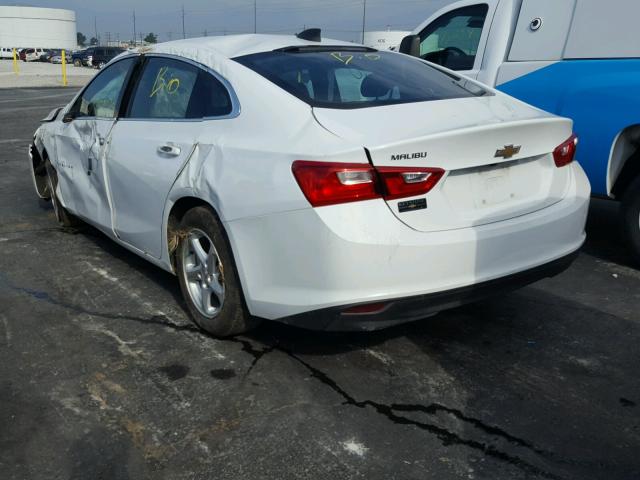 1G1ZB5ST9HF271355 - 2017 CHEVROLET MALIBU LS თეთრი ფოტო 3