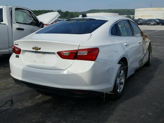 1G1ZB5ST9HF271355 - 2017 CHEVROLET MALIBU LS თეთრი ფოტო 4