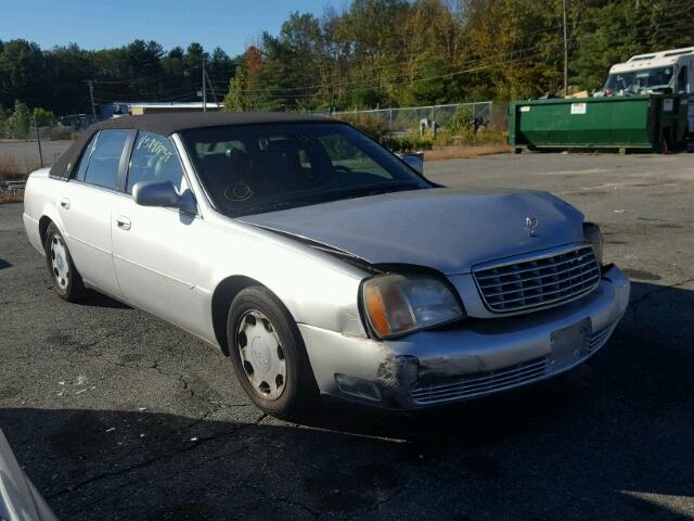 1G6KD54YX2U291888 - 2002 CADILLAC DEVILLE GRAY photo 1