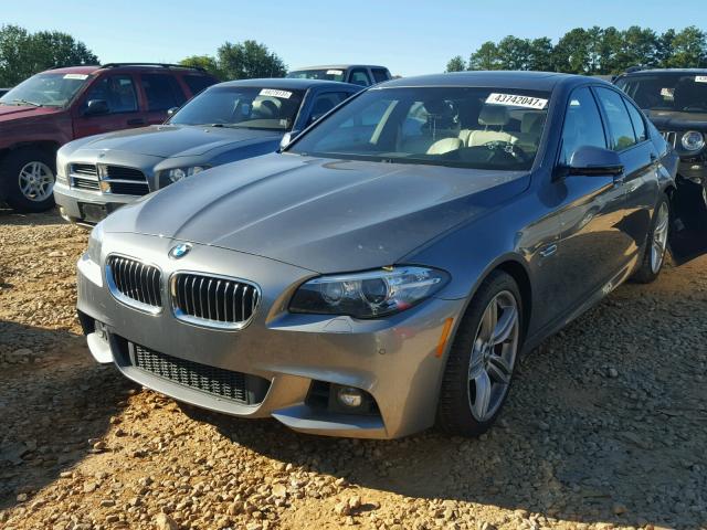 WBA5B1C52ED476227 - 2014 BMW 535 I GRAY photo 2