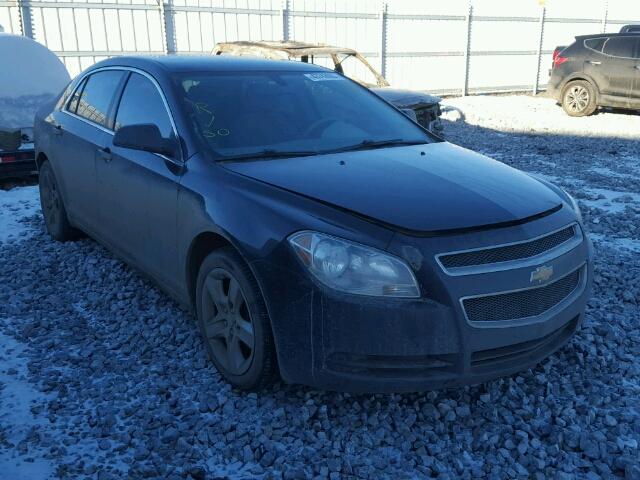 1G1ZA5EU3BF131901 - 2011 CHEVROLET MALIBU LS BLACK photo 1