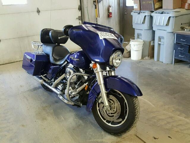 1HD1KBW126Y646448 - 2006 HARLEY-DAVIDSON FLHXI BLUE photo 1