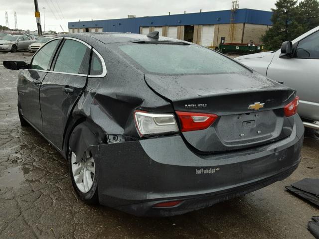 1G1ZE5ST4GF270426 - 2016 CHEVROLET MALIBU GRAY photo 3