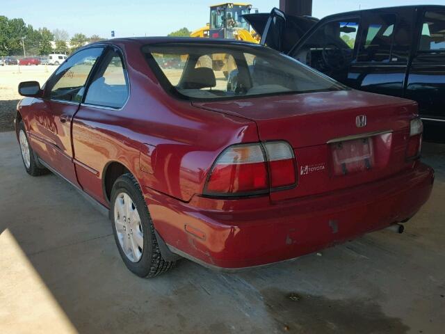 1HGCD7202VA025590 - 1997 HONDA ACCORD RED photo 3