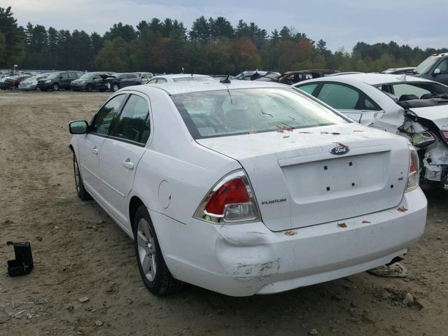 3FAHP07Z97R230011 - 2007 FORD FUSION SE WHITE photo 3