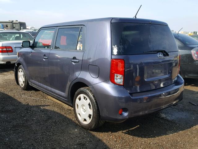 JTLZE4FE8B1130547 - 2011 TOYOTA SCION XB Көк фото 3