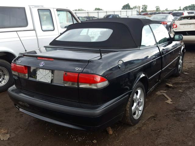 YS3DF75K617005840 - 2001 SAAB 9-3 SE BLACK photo 4