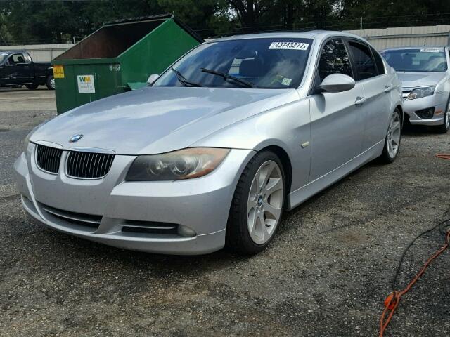 WBAVB73597VH22810 - 2007 BMW 335 SILVER photo 2