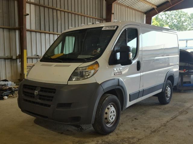 3C6TRVNG2HE523147 - 2017 RAM PROMASTER WHITE photo 2