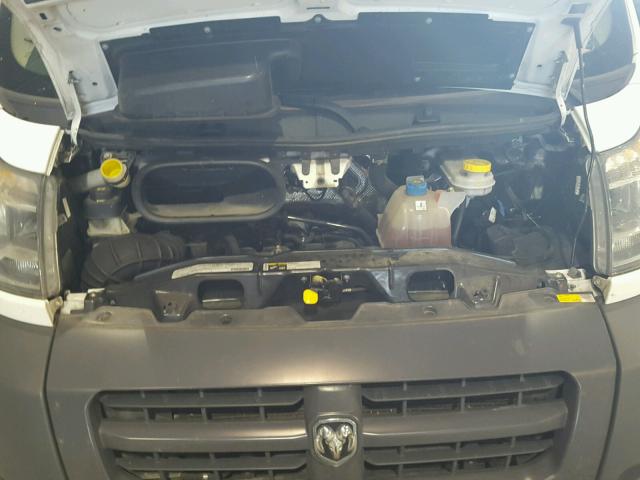 3C6TRVNG2HE523147 - 2017 RAM PROMASTER თეთრი ფოტო 7