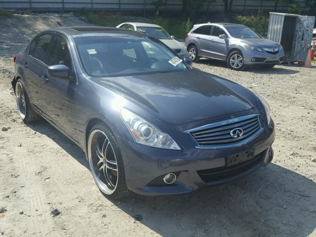 JN1CV6AR7DM760099 - 2013 INFINITI G37 CHARCOAL photo 1