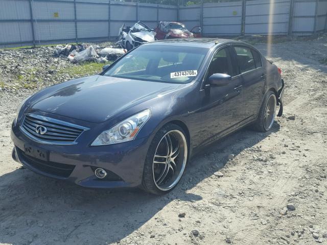 JN1CV6AR7DM760099 - 2013 INFINITI G37 CHARCOAL photo 2