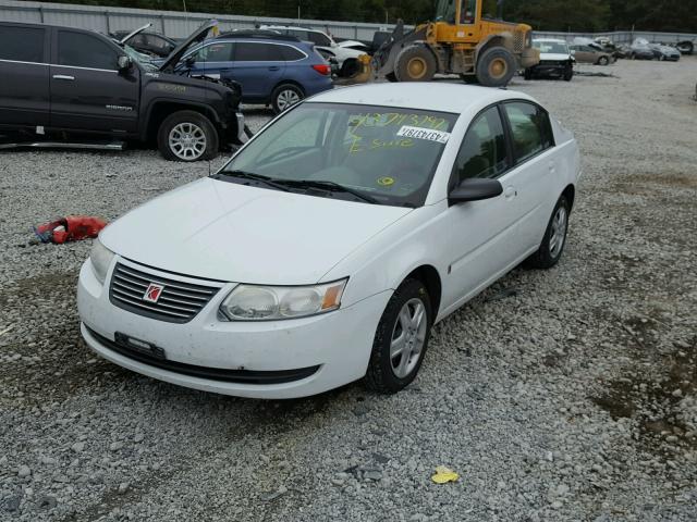 1G8AJ55F87Z137067 - 2007 SATURN ION WHITE photo 2