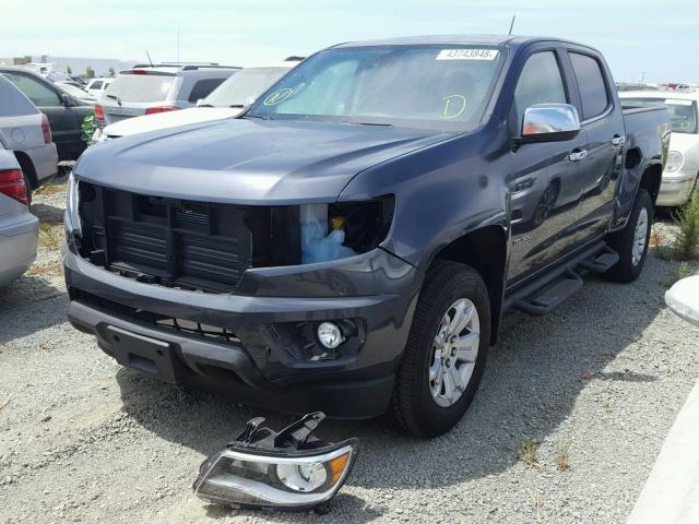 1GCGSCEN3H1331644 - 2017 CHEVROLET COLORADO L CHARCOAL photo 2