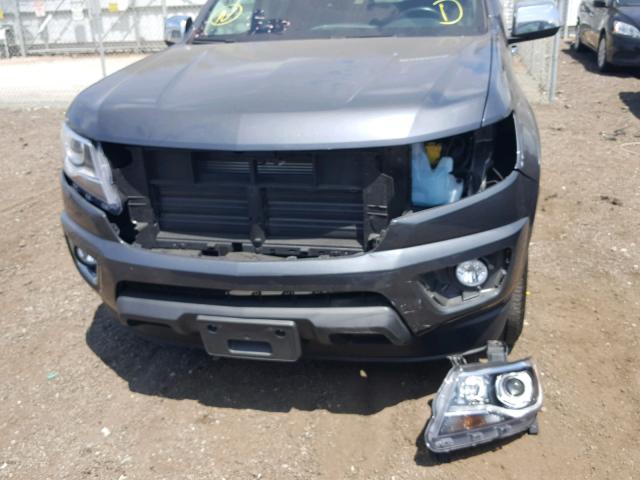 1GCGSCEN3H1331644 - 2017 CHEVROLET COLORADO L CHARCOAL photo 9