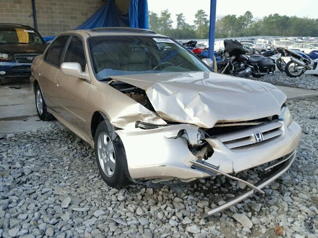 1HGCG16582A037605 - 2002 HONDA ACCORD EX GOLD photo 1