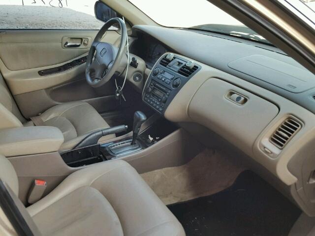 1HGCG16582A037605 - 2002 HONDA ACCORD EX GOLD photo 5