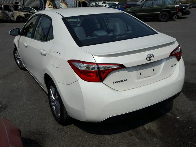 5YFBPRHE9FP198973 - 2015 TOYOTA COROLLA EC 白色 照片 3
